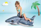 Intex Great White Shark Ride-On 57525 - Side View