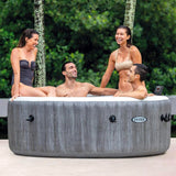 Intex PureSpa 6 Person Greywood Spa 28442 - Front View