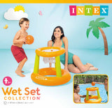 Intex Floating Hoops Basketball Game 58504 - 45-Degree Angle