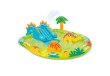 Intex Little Dino Inflatable Play Centre 57166 - Front View