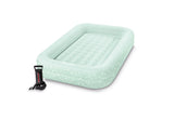 Intex Kidz Inflatable Travel Bed set with Hand Pump - Stars. Great for Travel 66810 - Side View