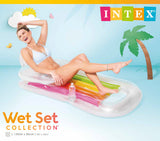 Intex King Kool Inflatable Pool Lounge 58802 - Low Angle