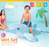 Intex Lil' Dolphin Ride-On Pool Kids Float 58535 - Front View