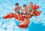 Intex Giant Lobster Ride On Pool Inflatable 57533 - Front View