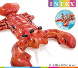 Intex Giant Lobster Ride On Pool Inflatable 57533 - Top-Down View