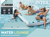 Intex Water Lounge Inflatable Pontoon Raft 56289 - Front View