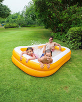 Intex Swim Center Mandarin Inflatable Family Pool 57181 - Front View