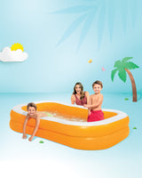 Intex Swim Center Mandarin Inflatable Family Pool 57181 - Side View