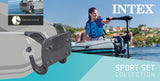 Intex Motor Mount for Inflatable Boats 68624 - Side View