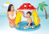 Intex Mushroom Inflatable Kiddie Pool 57114 - Side View
