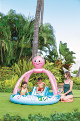 Intex Friendly Octopus Inflatable Play Centre 56138 - Front View