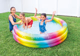 Intex RAINBOW OMBRE POOL 168cm 58449 - Front View