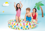 Intex 3 Ring Pineapple Splash Pool 59431 132cm - Side View