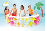 INTEX Pinwheel Swim Centre Pool 229cm x 56cm 56494 - Front View
