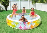 INTEX Pinwheel Swim Centre Pool 229cm x 56cm 56494 - Side View