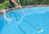 Intex 7.6m x 3.8cm Vacuum Pool Hose Lightweight/Flexible/Removable Fitting 29083 - Front View