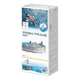 Intex PRISM 12' Metal Frame Above Ground Pool - 366cm x 76cm 26712 - Extra Image