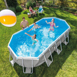 Intex PRISM Frame 16' Above Ground Pool 503cm x 274cm x 122cm 26796 - Front View