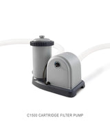 Intex PRISM Frame 16' Above Ground Pool 503cm x 274cm x 122cm 26796 - Close-Up Angle