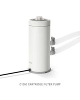 Intex C1000 Cartridge Filter Pump W/ GFCI 3785/h 26638 New Model for 2025 - Side View