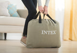 Intex Queen Prime Comfort Airbed 64164 - Top-Down View