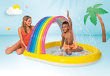 Intex Rainbow Arch Inflatable Spray Kiddie Pool 57156 - Side View