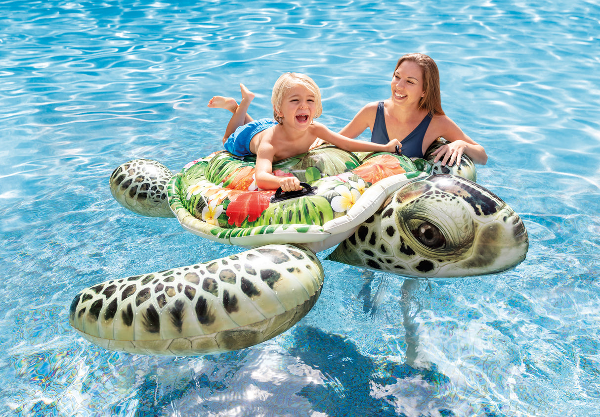 Intex Sea Turtle Realistic Giant Ride-On 57555