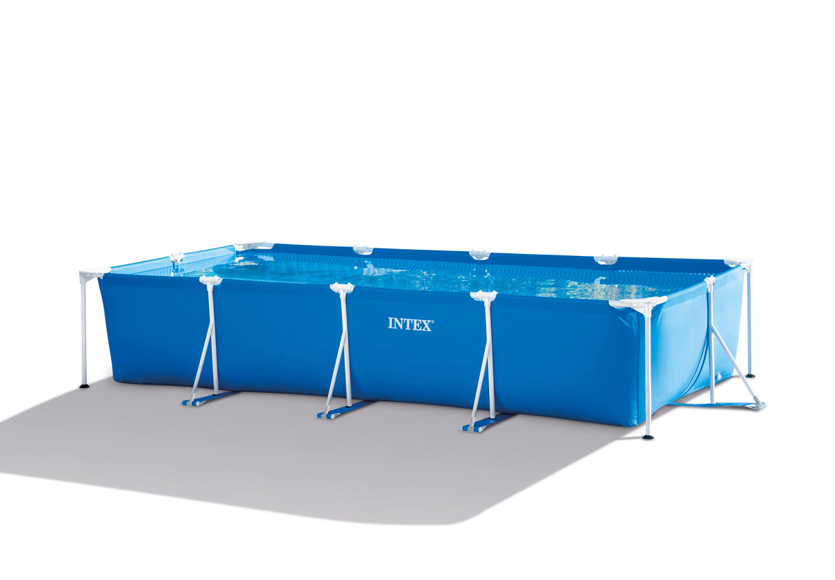 Intex Rectangular Frame Pool 4.5m X 2.2m X 0.84m with Filter/Pump 28274