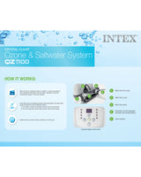 Krystal Clear Ozone and Saltwater Pool Chlorine System QZ1100 - 60,000 Litres 26666 - Rear View