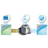 Intex Pool Salt Chlorinator for Above Ground Pool 12g/hour 26670 - 45-Degree Angle