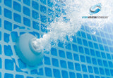 Intex Krystal Clear Sand Filter Pump and Saltwater Pool Chlorine System - 26676 - Side View