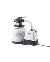 Intex Krystal Clear Sand Filter Pump and Saltwater Pool Chlorine System - 26676 - Top-Down View