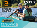 Intex Seahawk 2 Boat Set 68347 - Front View