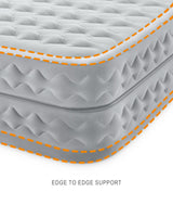 Intex Single Dura-Beam Deluxe Supreme Air-Flow Air Mattress 51cm 64488 - Top-Down View
