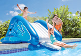 Intex Kool Splash Inflatable Water Slide with Spray 58849 - Front View