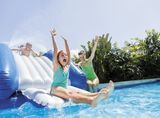 Intex Kool Splash Inflatable Water Slide with Spray 58849 - Top-Down View