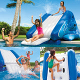 Intex Kool Splash Inflatable Water Slide with Spray 58849 - Close-Up Angle