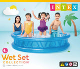 Intex Soft Side Inflatable Pool 58431 - Top-Down View