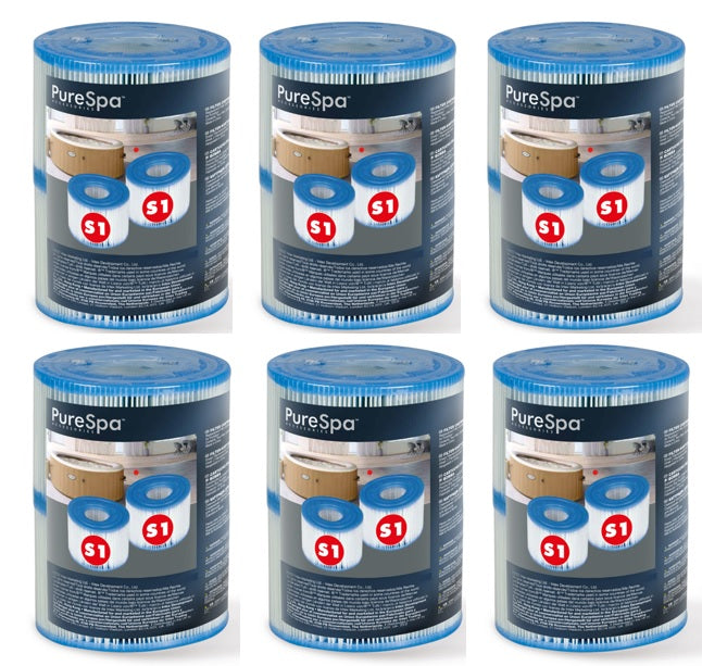 Intex Spa S1 Replacement Filter Cartridges 12 Pack 29001_6