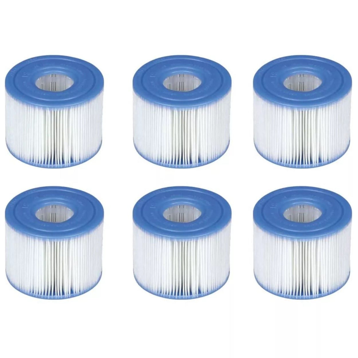 Intex Spa S1 Replacement Filter Cartridges 6 Pack 29011