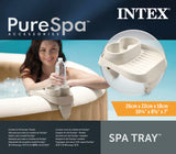 Intex Pure Spa Tray 28500 - Top-Down View
