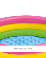 Intex Sunset Glow Kiddie Pool 86cm x 25cm - 58294 - 45-Degree Angle