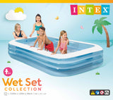 Intex Swim Center Family Inflatable Pool 58484 - Side View