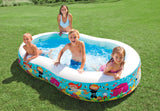 Intex Swim Centre Seashore Pool Snorkel Fun 2.6m x 1.6m 56490 - Side View