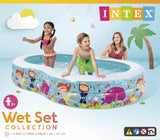 Intex Swim Centre Seashore Pool Snorkel Fun 2.6m x 1.6m 56490 - 45-Degree Angle