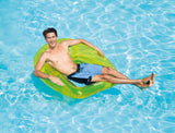 Intex Pool Lounge Chair Transparent 56802 - Top-Down View