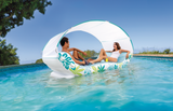 Intex Tropical Canopy Inflatable Lounge 56294 - Top-Down View