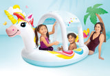 Intex Sun Shade Unicorn Inflatable Spray Pool 58435 - Rear View