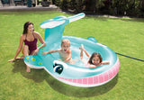 Intex Whale Spray Pool Kids Baby 57440 - 45-Degree Angle