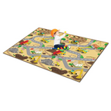 Rollmatz Activity Floor Mat - Construction  648044 - Front View
